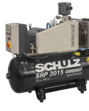 SCHULZ ROTARY SCREW SRP 3015 COMPACT- 15 HP-59 CFM