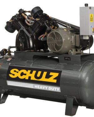 Schulz L-Series 20HP 120-Gallon Two-Stage 80CFM 3 phase 20120HLV80BR