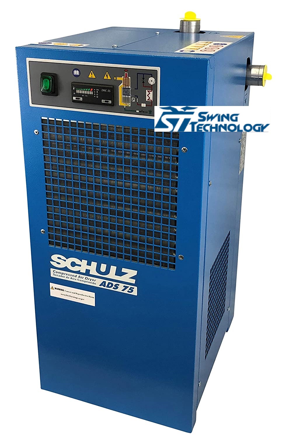 Schulz REFRIGERATED AIR Dryer for AIR Compressor with PRE-Filter Good for 20HP & 25HP COMPRESSORS 100 CFM Compressed AIR Systems 