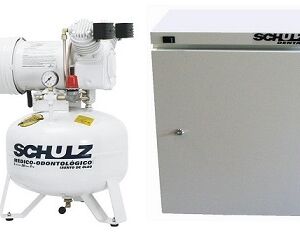 SCHULZ OILLESS AIR COMPRESSOR – 1HP + CABINET