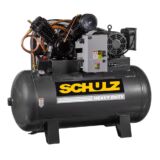 SCHULZ V-SERIES 7580HV30X- 7.5-HP 80-GALLON TWO-STAGE AIR COMPRESSOR 1PH OR 3 PH