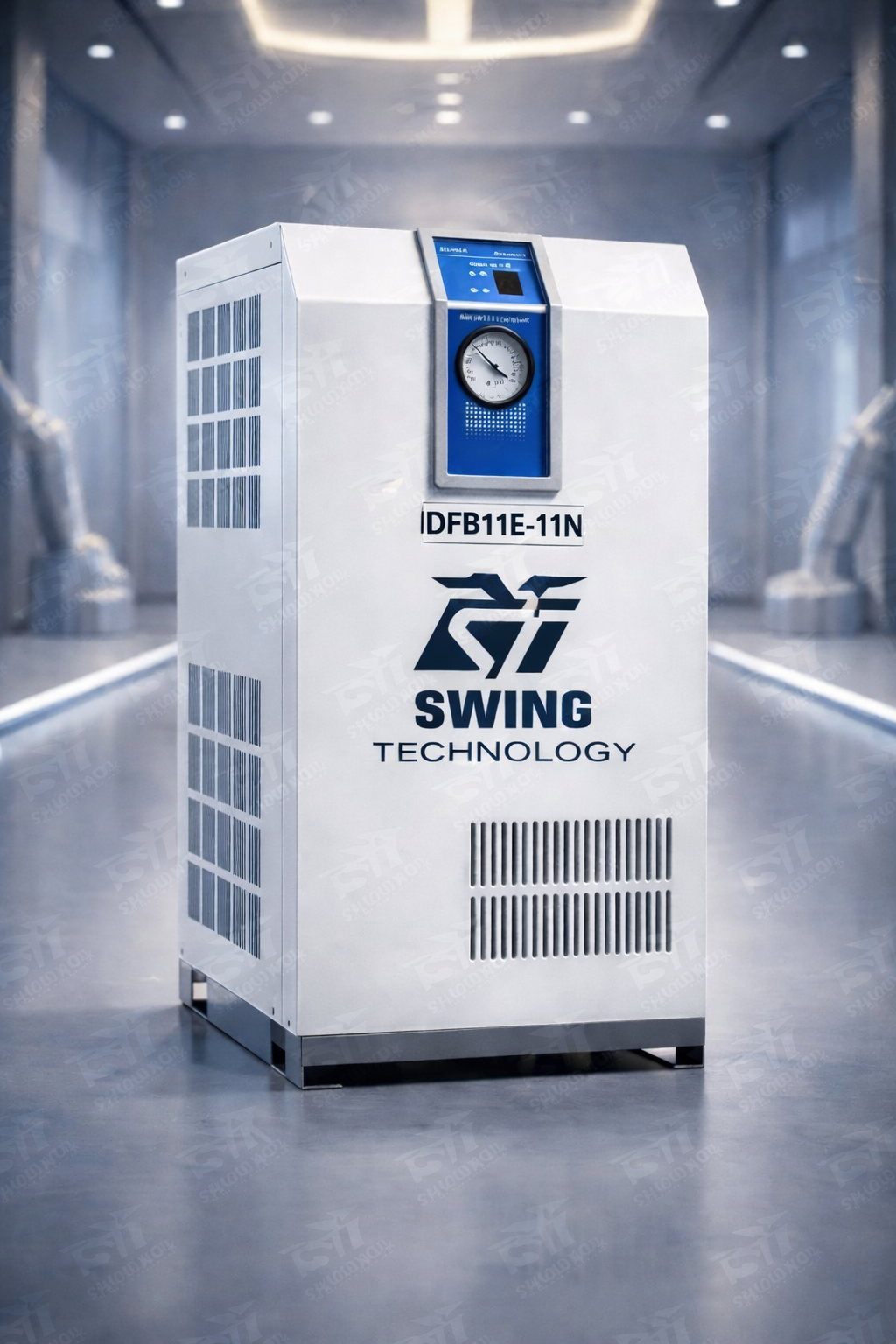 SMC IDFB11E‑11N Refrigerated Air Dryer – up to 65 CFM, 150 PSI, 115V Industrial Compressed Air Dryer for 10–15 HP Compressors, SMC IDFB Series