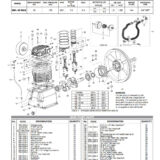 Schulz L-Series 7.5-HP 80-Gallon Two-Stage Air Compressor 230 1 PH or 3 PH 7580vl30X