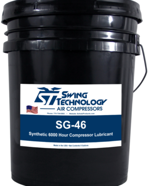 ROTARY SCREW FULL SYNTHETIC 6000 HOUR COMPRESSOR OIL SG-46 – 5 GALLON
