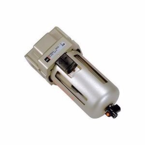 SMC AFF8C-N04C-T Main Line Filter 1/2" 53 CFM | Compressed Air Pre-Filter with Auto Drain