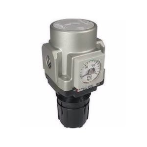 SMC AR20-N02E-Z Air Regulator with Gauge 1/4" | Compressed Air Pressure Regulator