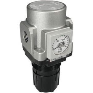SMC AR30-N03E-Z Air Regulator with Gauge 3/8" | Compressed Air Pressure Regulator