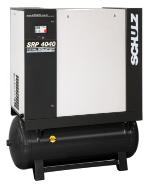 SCHULZ ROTARY SCREW SRP 4040 DYNAMIC- 40 HP -150 CFM 120 GALLONS
