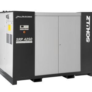 Schulz SRP 4250 Flex Rotary Screw Air Compressor – 250 HP, Variable Speed, 1141 CFM, 125 PSI, 460V 3 PH Industrial