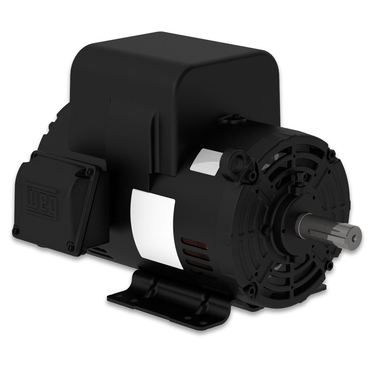 7.5 HP SINGLE PHASE ELECTRIC MOTOR 208/230 FRAME 184T SHAFT