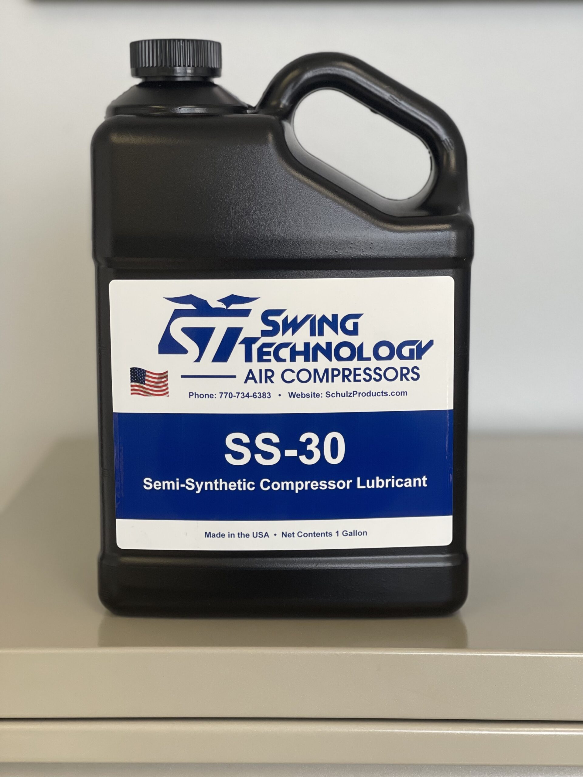 PISTON AIR COMPRESSOR OIL SS- 30 SEMI-SYNTHETIC- 1 gallon