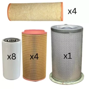 Schulz SRP‑4150 / SRP‑4200 / SRP‑4250 Flex Rotary Screw Filter Maintenance Kit – FMK‑1140 (OEM)