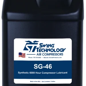 SG‑46 Full Synthetic Rotary Screw Compressor Oil | 6,000‑Hour | ISO 46 | 1 Gallon