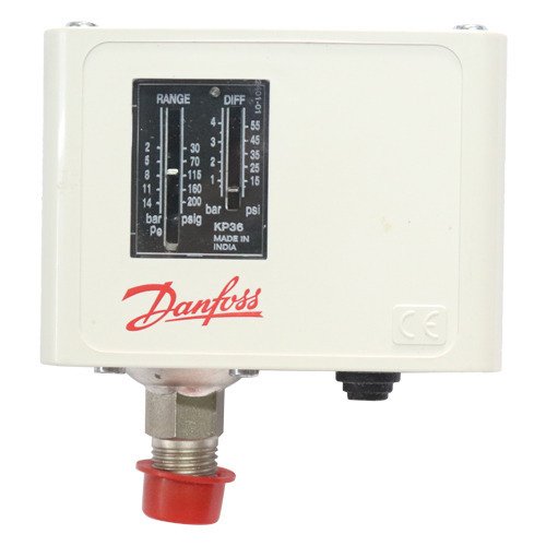 Rotary Screw Compressor Pressure Switch | Commander® Danfoss | Adjustable PSI & Differential