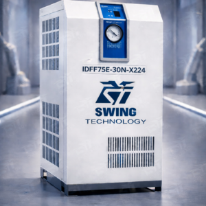 SMC IDFB75E‑30N‑X224 Refrigerated Air Dryer – 406 CFM, 150 PSI, 3‑Phase 220V Industrial Compressed Air Dryer