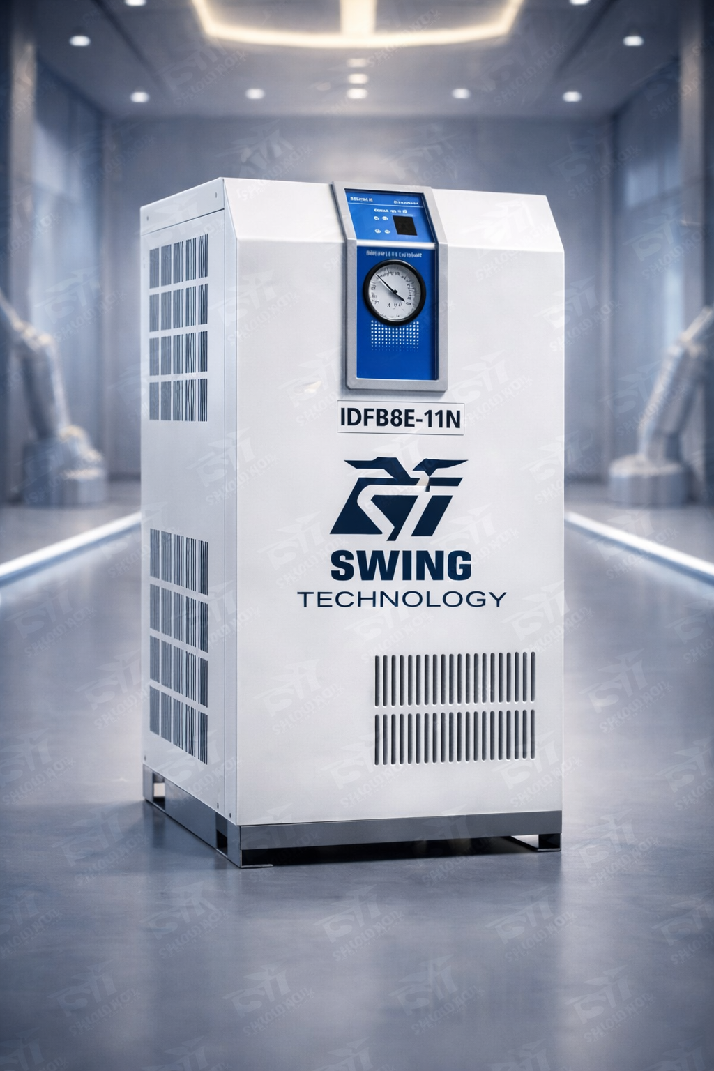 SMC IDFB8E‑11N Refrigerated Air Dryer – 45 CFM, 150 PSI, High‑Capacity Industrial Moisture Removal for 7.5–10 HP Air Compressors